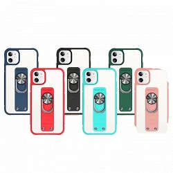 Case Gel Bracket Xiaomi Redmi Note 9 Pro magnet with support de Anilla 4-Colors