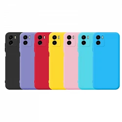 Case silicone soft with camera 3D - 7 Colors