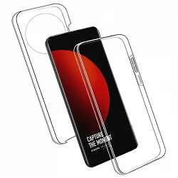 Xiaomi Double Case My 12 T Ultra Transparent Silicone Front et retour