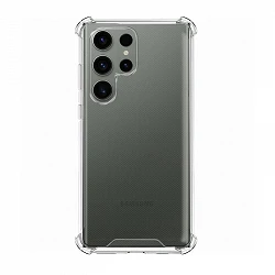 Case anti-blow Samsung Galaxy S23 Ultra Gel Transparent con Reinforced corners