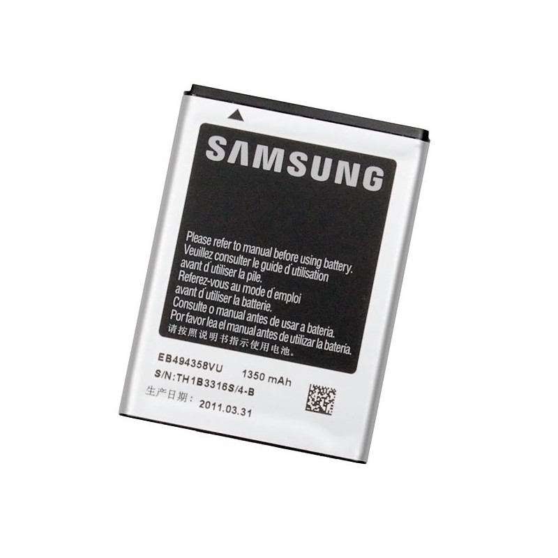 Bateria original EB494358VU Samsung Galaxy Gio S5830 desmontaje ENVIO Gratis