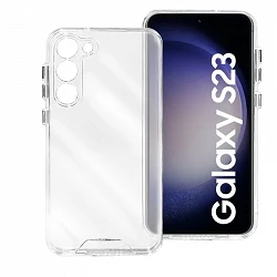 Case Transparent Hard Acrylic Samsung Galaxy S23 Case Space