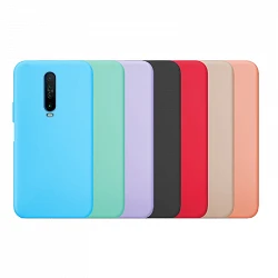 Case silicone smooth Xiaomi Pocophone X2/Redmi K30 available in 9 Colors
