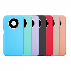 Case silicone smooth Huawei Mate 40 Pro available in 7 Colors
