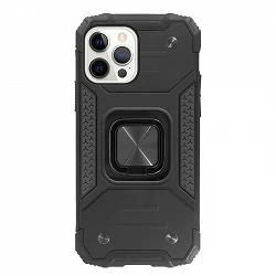 Funda Antigolpe Armor-Case iPhone 12 Pro Max con Imán y Soporte de Anilla 360º