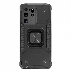 Armor-Case Coque Samsung Galaxy S20 Ultra Antichoc avec Aimant et Support Anneau 360º