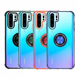 Case Gel anti-blow Huawei P30 Pro with Magnet and Ring Support 360º 4 Colors