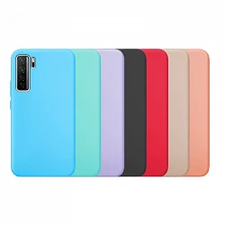 Case silicone soft Huawei P40 Lite-5G available in 7 Colors