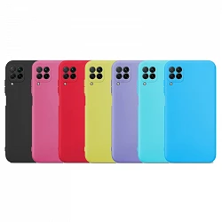 Case silicone soft Huawei P40 Lite with camera 3D - 7 Colors