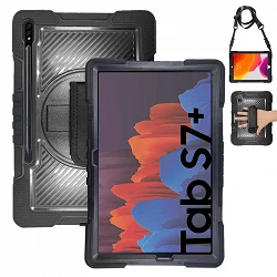 Case for Samsung Galaxy Tab S7 Plus With Strap and Handle and Slot de Lapiz anti-blows