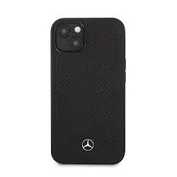 Étui Mercedes en Cuire iPhone 13 mini (MEHCP13SDELBK)