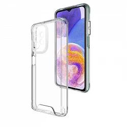 Case Transparent Hard Acrylic Samsung Galaxy A23 Case Space