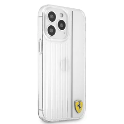 Étui Ferrari Lignes 3D iPhone 13 Pro Max (FESBIHCP13XTRBK)