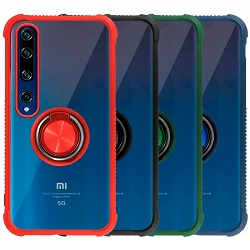 Case Gel Anti-shock Xiaomi Mi 10 / 10 Pro with Magnet and Ring Holder 360º 4 colors