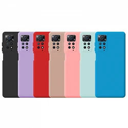 Coque en Silicone Souple Xiaomi Redmi Note 12 4G avec Caméra 3D - 7 Couleurs