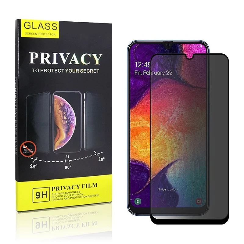 Protecteur d'écran incurvé 5D en verre trempé pour Samsung Galaxy A