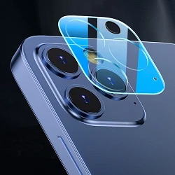 2X For iPhone 15 Pro Max 14 13 12 3D Protector de lente cámara de vidrio  templad