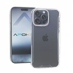 Case transparent iPhone 15 Pro Max Anti-shock Premium