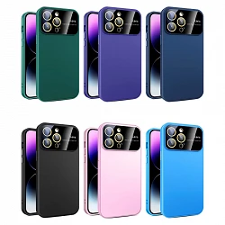 Case silicone Mate Cubre Camera para 14-models en 6-colors