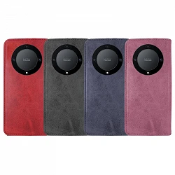 Case Lid with card holder Honor X9A Leatherette - 4 colors