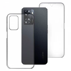 Case double Oppo A57S / A73 / A53 / A53S 4G silicone transparent Front and Rear