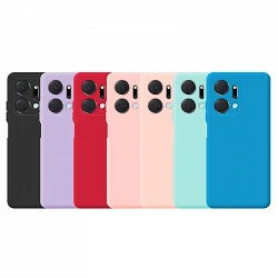 Case silicone soft Honor X7A - 7 colors