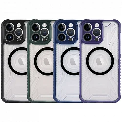 Case Antigolpes with Cubre Camera para 12-models en 4-colors