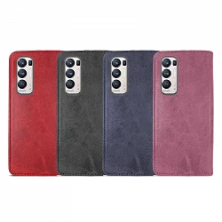 Case Lid with card holder Oppo N2 Flip Leatherette - 4 colors
