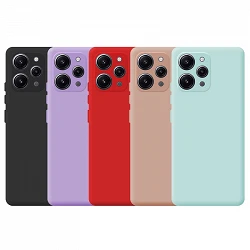 Case silicone soft Xiaomi Redmi 12 - 6 colors