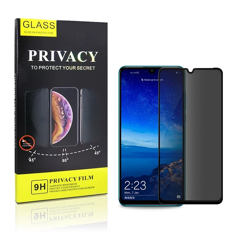 Cristal templado Privacidad Xiaomi Redmi 12 Protector de Pantalla 5D C