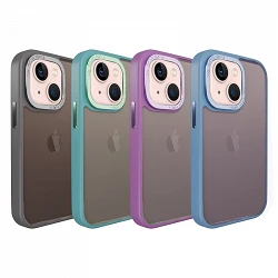 Coque en silicone Focus pour iPhone 14/13 en 4 couleurs