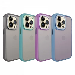 Focus Silicone Fund pour iPhone 13 Pro en 4 couches