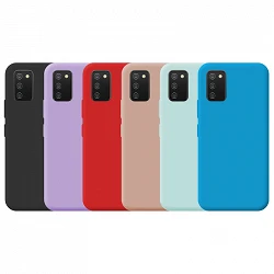 Funda Silicona Suave Samsung Galaxy A02s - 7 Colores