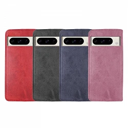 Case Lid with card holder Google Pixel 8 Pro Leatherette - 4 colors