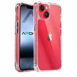 Case silicone iPhone 14 transparent 3.3MM Extra Thickness