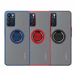 Case Gel Oppo Reno 6 ProMagnet with support Smoked