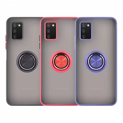 Case Gel Samsung Galaxy A03S Magnet with support Smoked