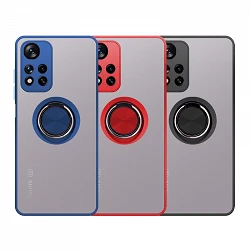 Case Gel Xiaomi Redmi Note 11 Pro Magnet with support Smoked