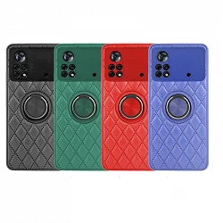 Coque Chamel Xiaomi Pocophone X4 Pro 5g Aimant avec support Peau Fumée 4 Couleurs