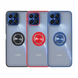 Case Gel Honor X8AMagnet with support Smoked
