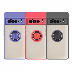 Case Gel Google Pixel 6 ProMagnet with support Smoked