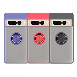 Case Gel Google Pixel 7 ProMagnet with support Smoked