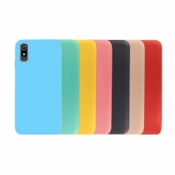 Funda Silicona Suave Xiaomi Redmi 7A disponible en 7 Colores