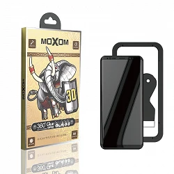MOXOM 3D 360º Colle Verre Trempé Samsung Galaxy Note 8 Protecteur d'écran incurvé Couleur Noir