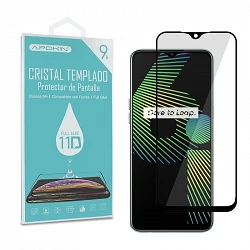 Cristal templado Full Glue 11D Premium Realme 6I Protector de Pantalla Curvo Negro