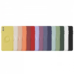 Gel Silicone Suave Flexible pour iPhone X/XS avec aimant et support bague 360 15 Couleurs