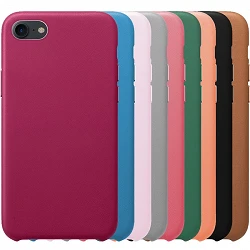 Funda Leather Piel Compatible con IPhone 7/8/Se 12-Colores