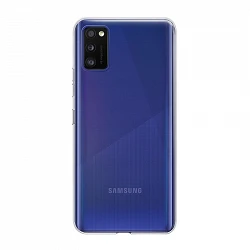 Funda Silicona Samsung Galaxy A41 Transparente 2.0MM Extra Grosor