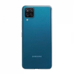 Funda Silicona Samsung Galaxy A12 Transparente 2.0MM Extra Grosor