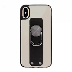 Gel Bracket iPhone XS Max Coque Aimantée avec Porte-Anneau 4-Couleurs
